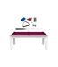 Billard convertible table 8 personnes Arizona + pack d'accessoires