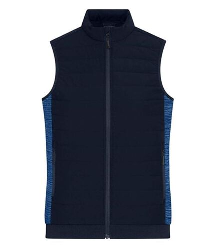 Bodywarmer de travail matelassé - Femme - JN1863 - bleu marine et bleu roi