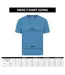 T-shirt En Coton Bio Motif/style Surfeur Homme Bleu Marine Imprimé Mountain Warehouse-4