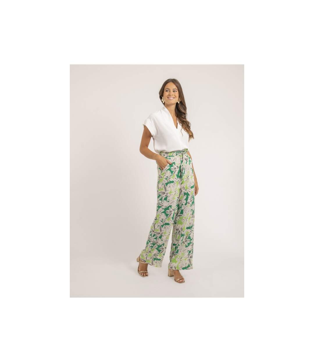 Pantalon motifs ELIENOR - Dona X Lisa