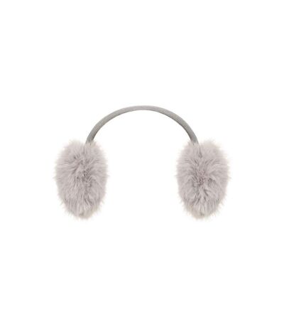 Mountain Warehouse Faux Fur Earmuffs (Gray) (One Size)