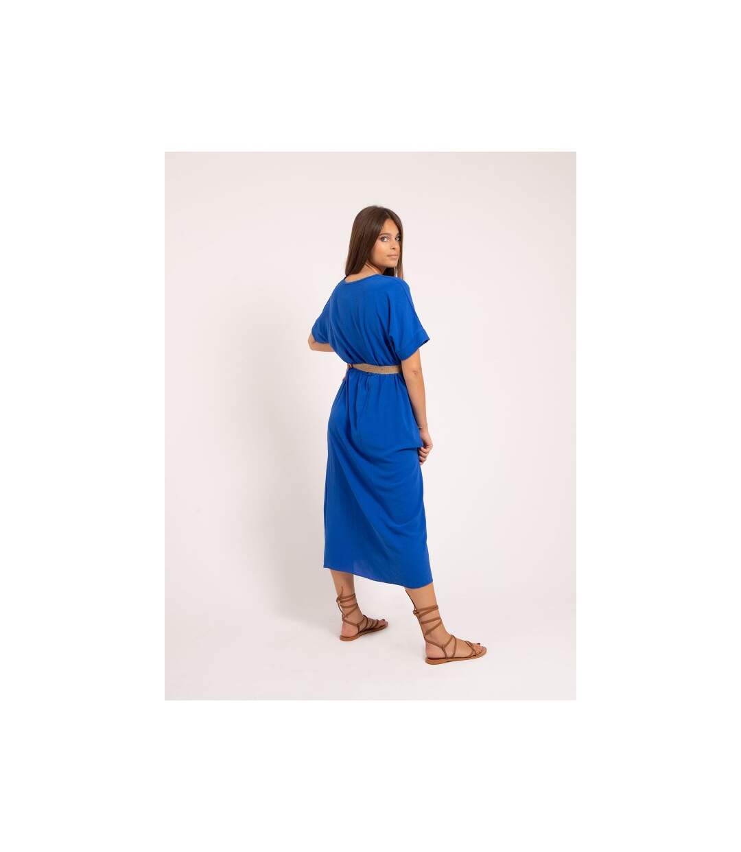 Robe longue et ceinture ICALEST - Dona X Lisa-1