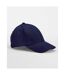 Casquette De Baseball Adulte Bleu Marine Oxford Beechfield-1