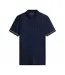 Polo Manches Courtes Liquidtip Homme Rose Foncé Violet Tommy Hilfiger-1