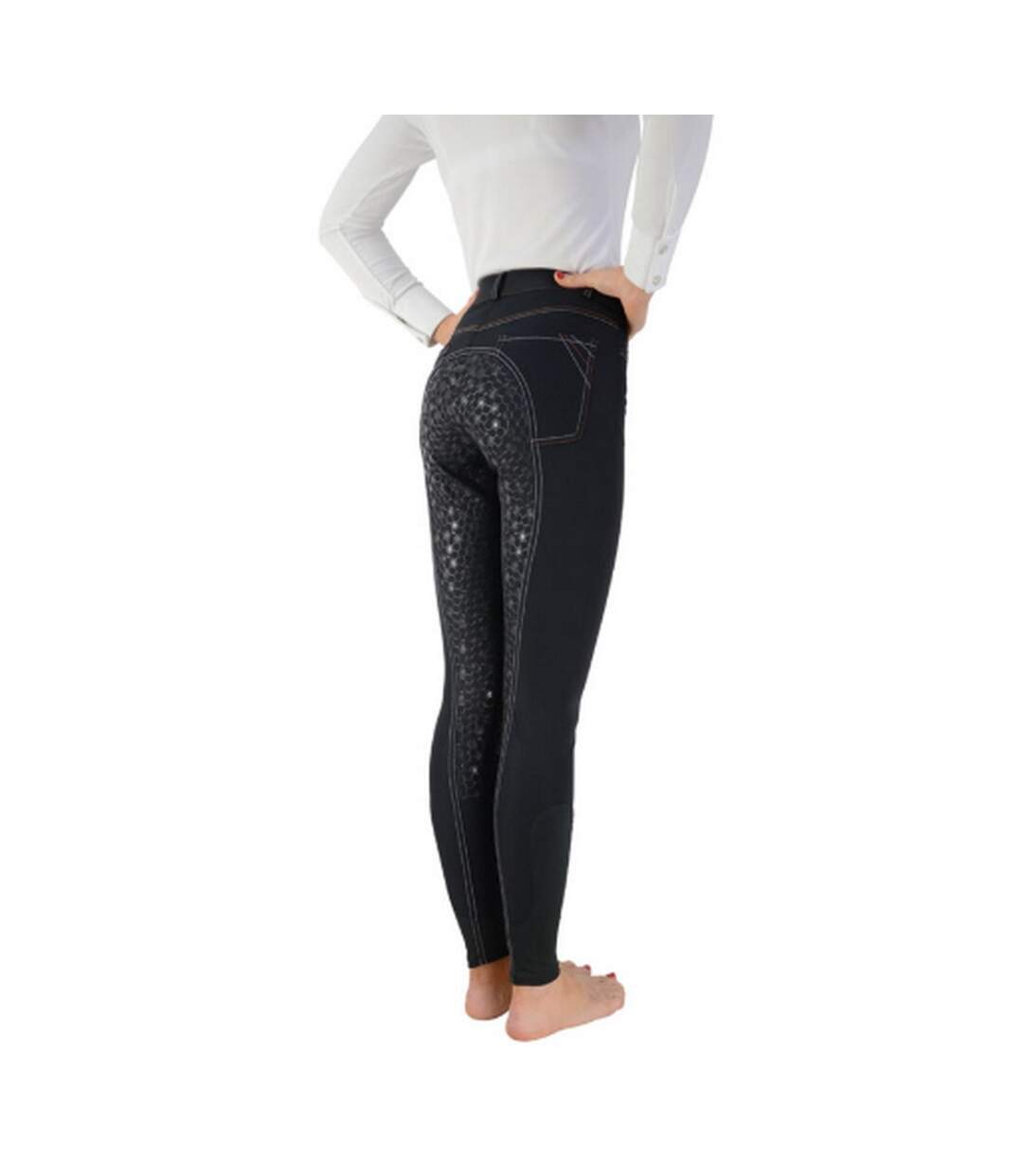 Pantalon d´équitation merlewood femme noir HyPERFORMANCE