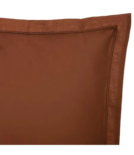 Taie d'Oreiller Intérieur 63x63cm Terracotta