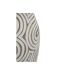 Vase Design en Résine Oblix 35cm Blanc-3
