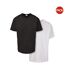 T-shirts Basic Homme Noir Blanc Urban Classics-1