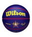 Ballon De Basket Motif/style Nba All Star Auto Taille 7 Violet Clair Wilson-1