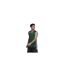 Maillot De Basket Sans Manches Speed Homme Vert Foncé Blanc Adidas-1