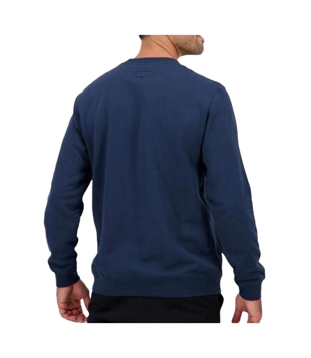 Sweat marine/bleu homme converse crew into-2
