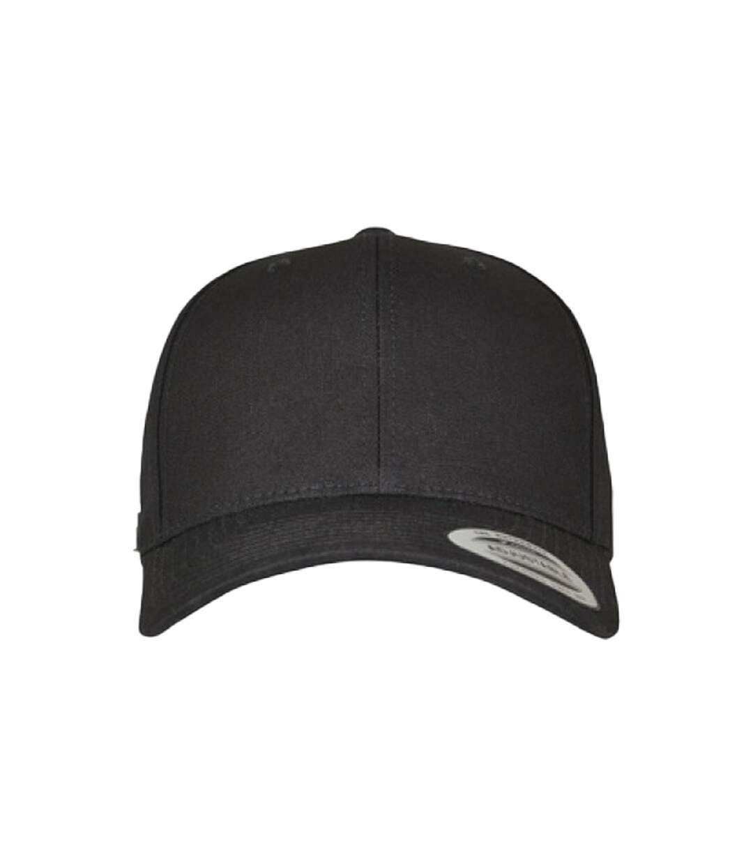 Casquette Ajustable Motif/style 6 Panneaux Noir Flexfit-4