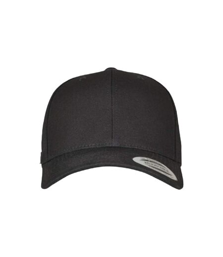Casquette Ajustable Motif/style 6 Panneaux Noir Flexfit