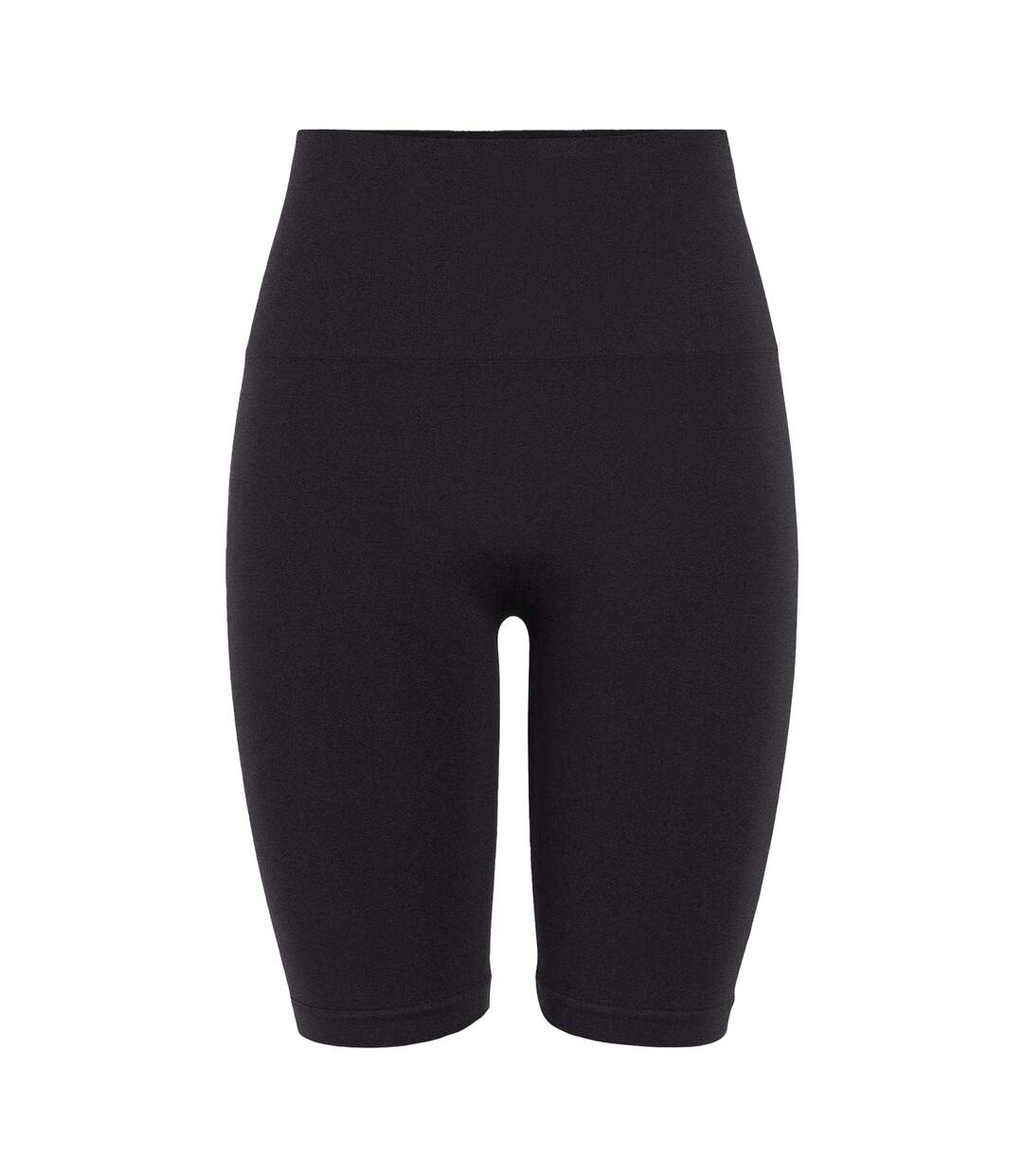 Cuissard De Cyclisme Motif/style Sans Coutures Imagine Femme Noir Pieces-3