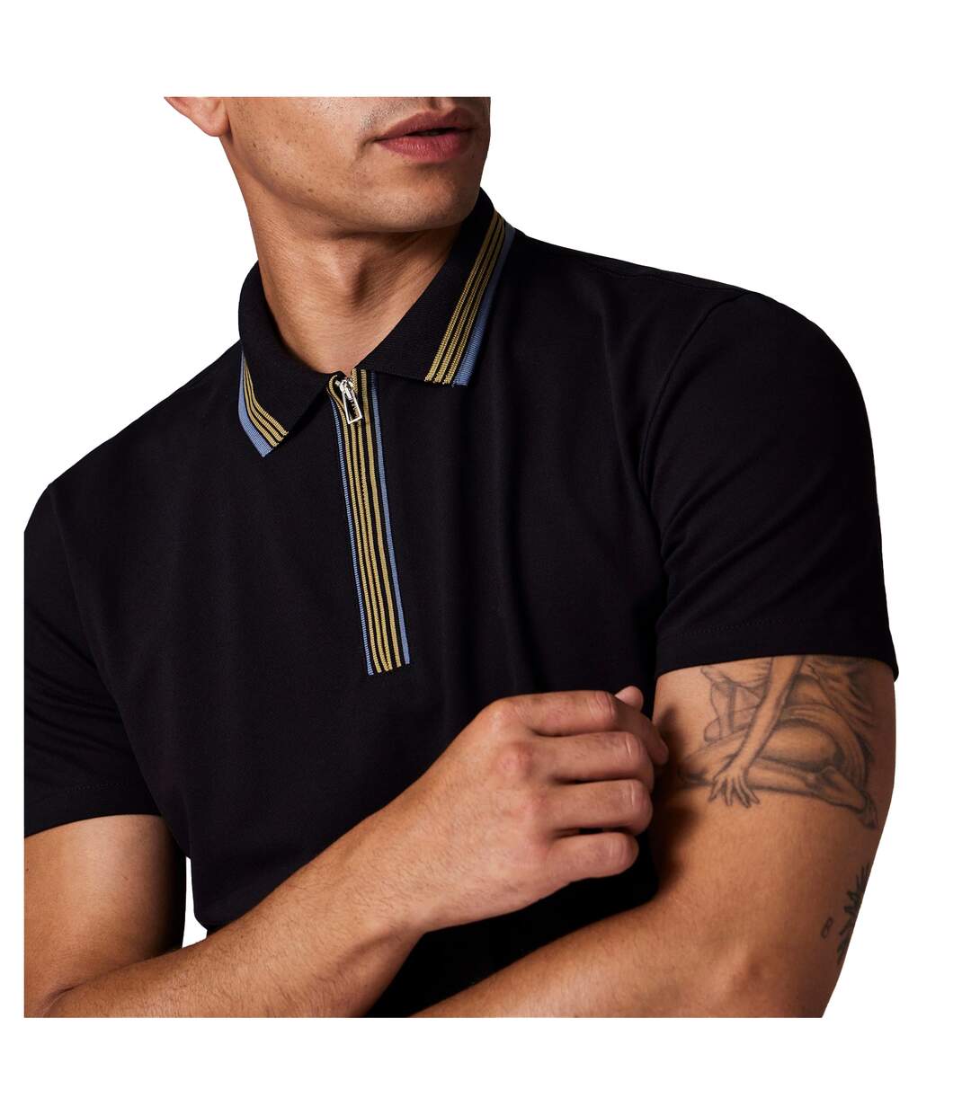 Polo Homme Noir Paul Smith-4
