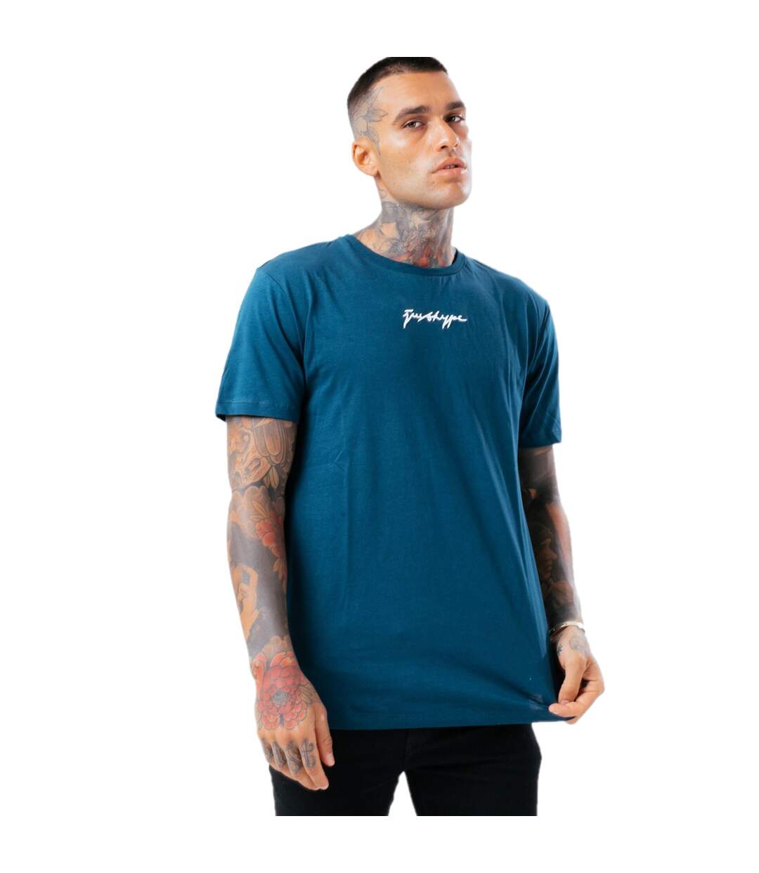 Hype Mens Scribble T-Shirt (Teal)
