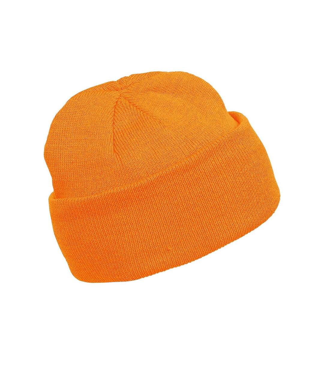 Bonnet tricoté adulte - KP031 - orange fluo-1