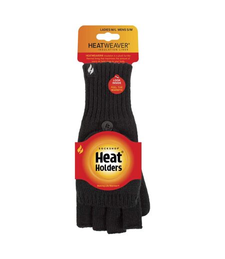 Heat Holders - Moufles Convertibles Thermiques Unisexe Chaudes Douces Hiver