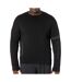 Sweat Noir Homme Superdry Training Gymtech Crew - L