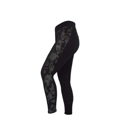 Whitaker Womens/Ladies Sydney Reflective Horse Riding Tights (Black)