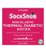 3 Pack Ladies Thin Wide Top Non Elastic Thermal Diabetic Socks-2