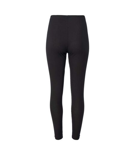 Womens/ladies Mally Logo Leggings Black Martes Essential