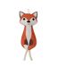 Jouet pour chiens reynard the fox taille unique orange / blanc Benji & Flo