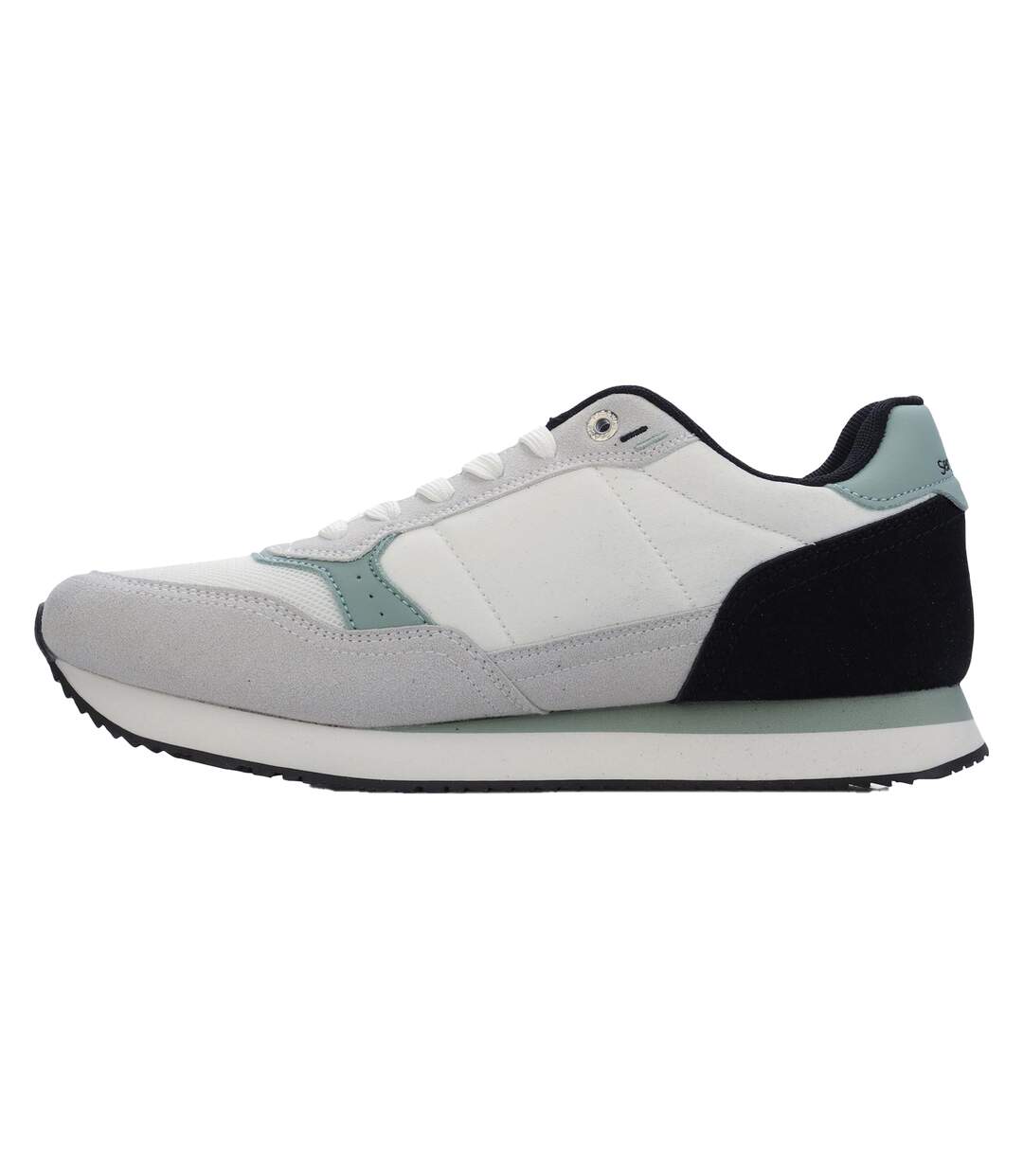 Mens Monza Logo Low Cut Trainers White Sergio Tacchini-3