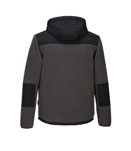 Portwest Mens KX3 Borg Fleece Jacket (Black/Gray) - UTPW1078