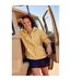 Animal Womens/Ladies Nikki Natural Zipped Hoodie (Pale Yellow) - UTMW594