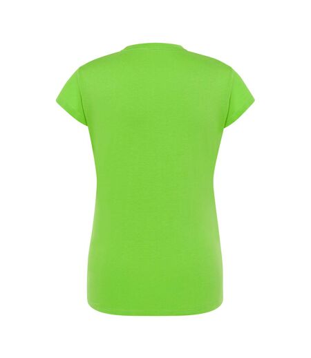 T-shirt Comfort Femme Vert Clair JHK