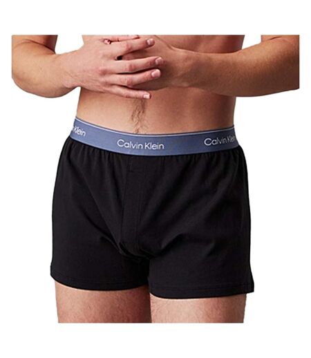 x3 boxers noir homme calvin klein jeans slim - l