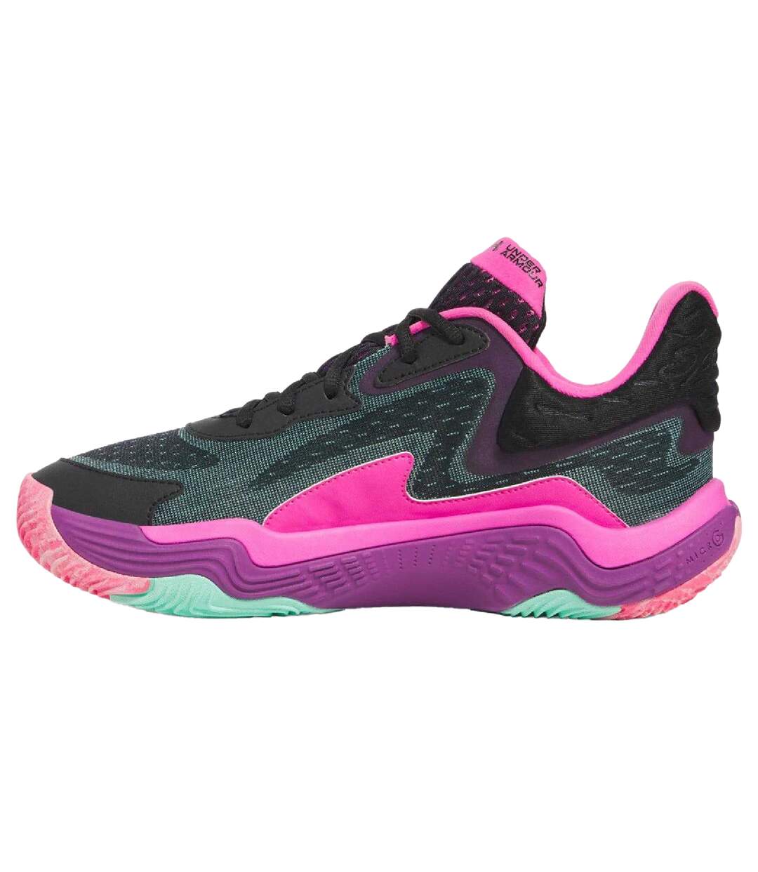Chaussures De Basket Homme Noir Under Armour-2