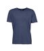 Tee Jays Mens Urban Short Sleeve Melange T-Shirt (Denim Melange)