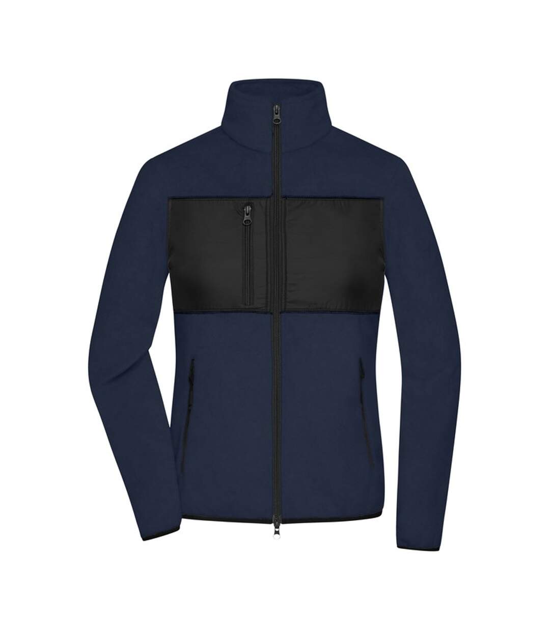 Veste polaire femme bleu marine / noir James and Nicholson-1