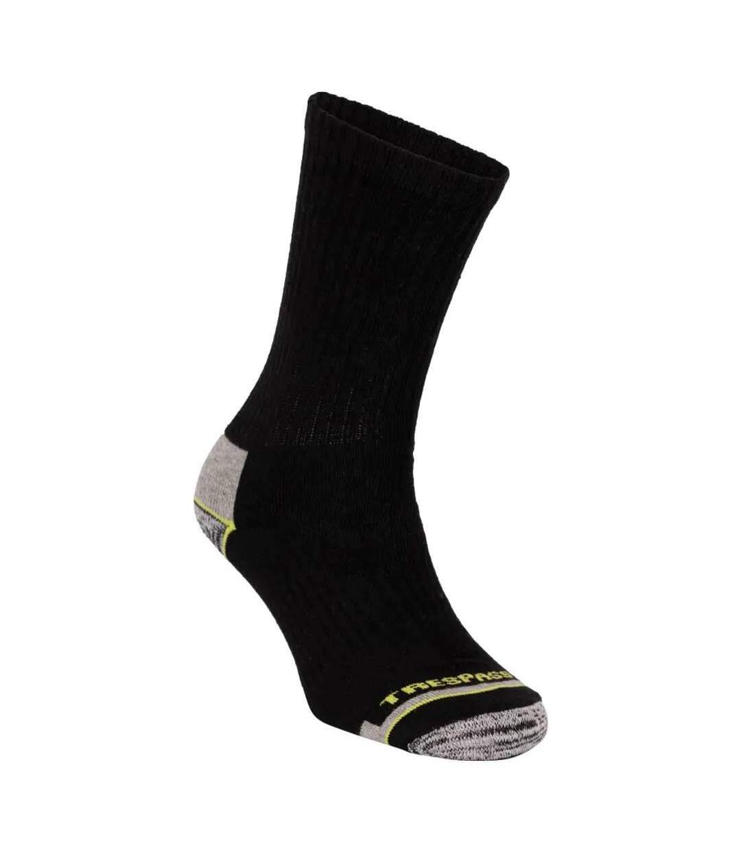 Chaussettes adulte noir / gris Trespass-3