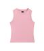 Débardeur Sans Manches F132 Femme Rose 4F-2