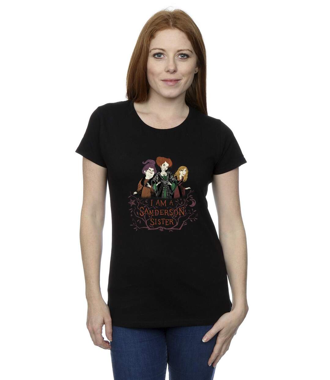 Disney - T-shirt HOCUS POCUS SANDERSON SISTER - Femme (Noir) - UTBI17762-2
