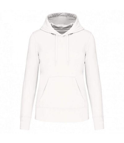 Womens/ladies hoodie white Kariban