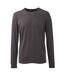Anthem Mens Long-Sleeved T-Shirt (Charcoal Grey) - UTPC4296