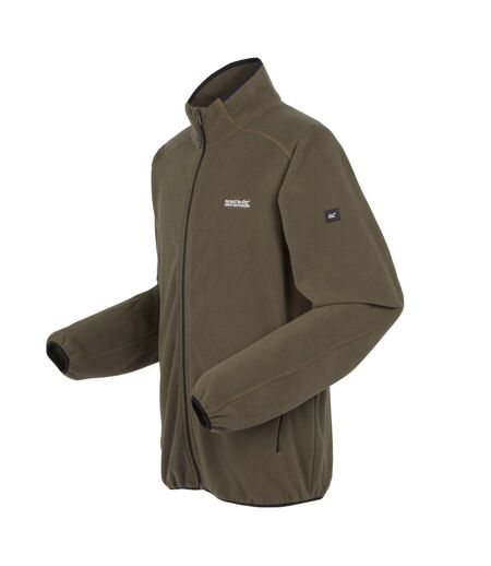 Mens Hadfield Full Zip Fleece Jacket Crocodile Regatta