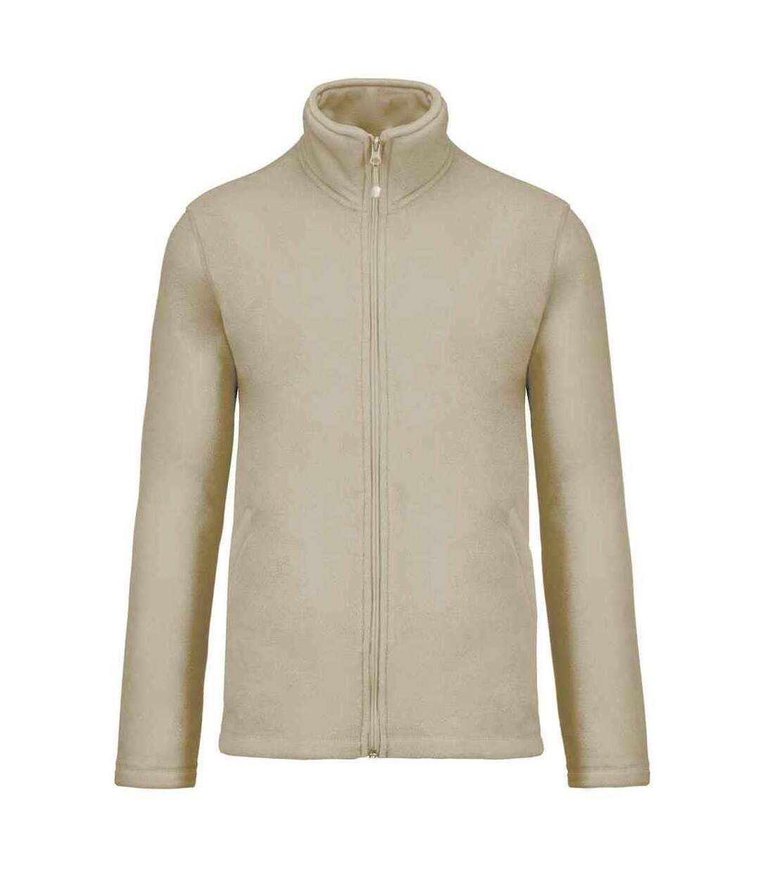 Mens Falco Fleece Jacket Beige Kariban-1