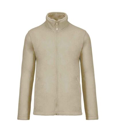 Kariban Mens Falco Fleece Jacket (Beige) - UTPC6588