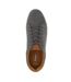 Mens Tezzy Canvas Low Cut Trainers Grey Dune London-3
