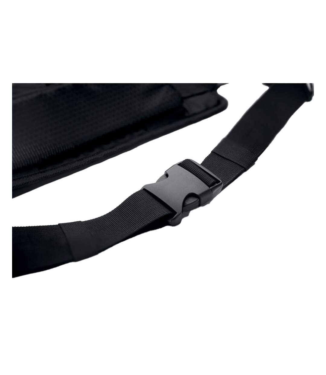 Nyko nylon hiking waist bag one size black MidOcean-3