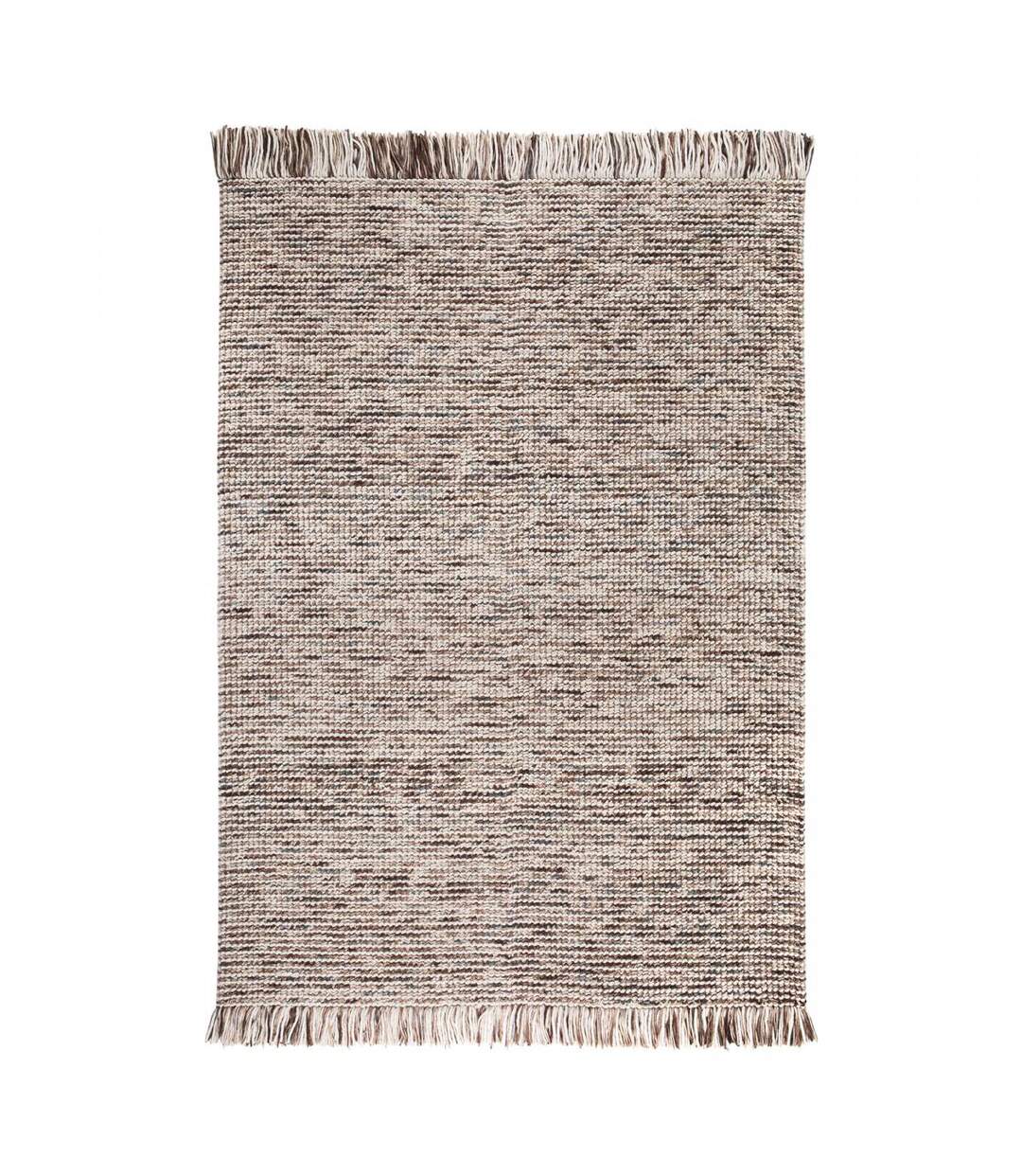 Tapis salon et chambre tissé en laine motif ethnique JEDI-1