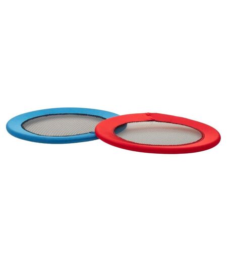 Lot de 2 Raquettes Balles 30cm Rouge & Bleu