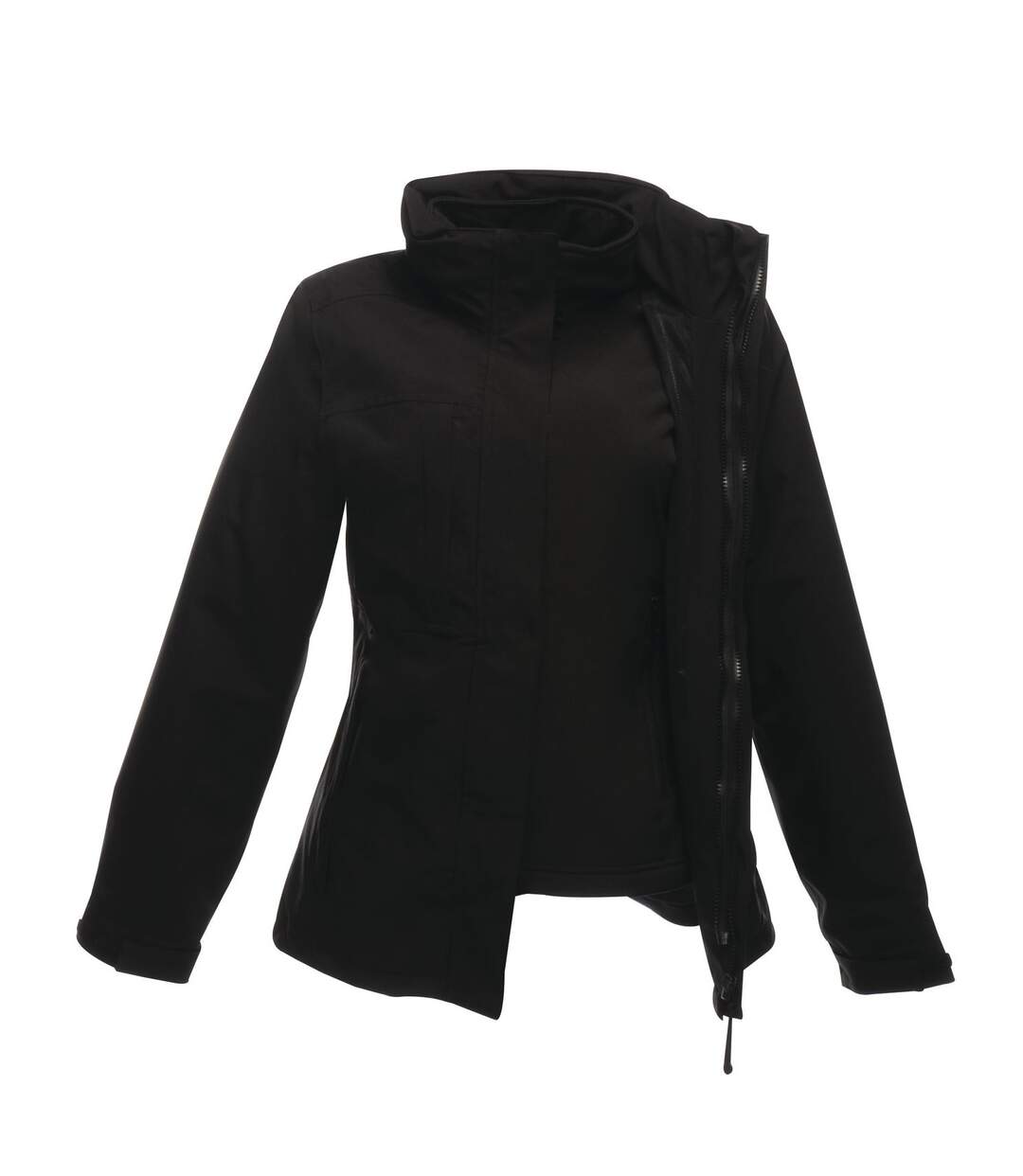 Professional kingsley veste imperméable 3en1 femme noir Regatta