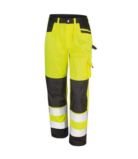 Result Core Pantalon cargo de sécurité Hi-Vis unisexe pour adultes (Jaune) - UTRW10255