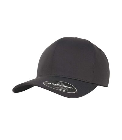 Casquette de baseball delta adulte noir Flexfit